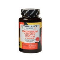 Магнезиев Цитрат 1150 mg + Витамин B6, Eco Balance, 30 табл.