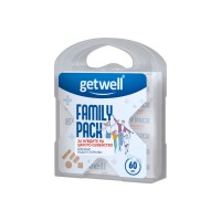 Пластири Family Pack, Getwell, 60 бр, универсални