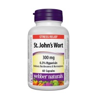 Жълт кантарион, Webber Naturals, 300 mg, 60 капс.