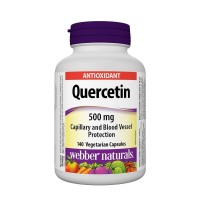 Кверцетин, Webber Naturals, 500 mg, 140 V-капс.