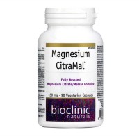 Магнезий CitraMal, Bioclinic Naturals, 150 mg, 90 V-капс.