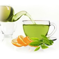 Зелен чай с Портокалови корички - нежен, ароматен и релаксиращ чай, насипен