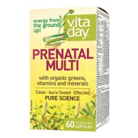 Мултивитамини за бременни, Vitaday Prenatal, 60 V-капс.