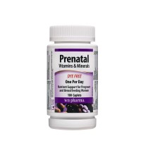 Пренатални Мултивитамини + Минерали, Webber Naturals, 100 каплети