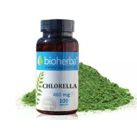 Хлорела, Bioherba, 460 мг, 100 капс.