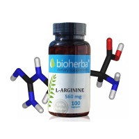 Л-Аргинин, Bioherba, 560 мг, 100 капс.