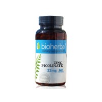 Цинк Пиколинат, Bioherba, 22 мг, 60 капс.