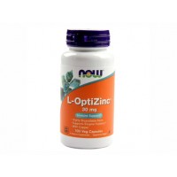 L-OPTIZINC ( ЦИНК ) , Now Foods , КАПСУЛИ X 100, 30 мг