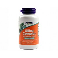 СИЛИЦИЙ ( SILICA ) , Now Foods, ТАБЛЕТКИ X 90, 500 мг