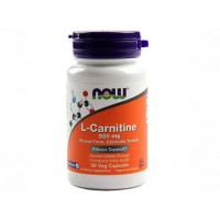 L-Carnitine, Now Foods, КАПСУЛИХ 30, 500 мг