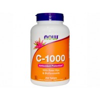 Витамин C-1000 No TR, NOW Foods, ТАБЛЕТКИ Х 250