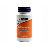 L-ТЕАНИН ( L-THEANINE ), Now Foods, КАПСУЛИ X 90, 100 мг