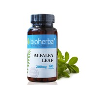 Алфалфа - Люцерна при анемия, Bioherba, 200 мг, 60 капсули