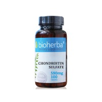 Хондроитин сулфат за стави, Bioherba, 590 мг, 100 капсули