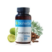 Тройчатка, Bioherba, 250 mg, 100 капс.