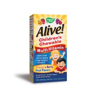Alive Мултивитамини за деца, 120 дъвчащи табл.