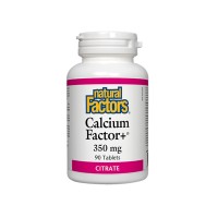 Калций фактор+ (цитрат), Natural Factors, 350 mg, 90 табл.