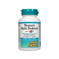 Мулти пробиотик за жени 12 млрд., Natural Factors, 60 V-капс.