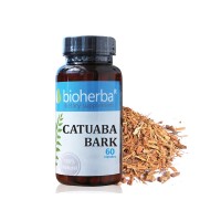 Катуаба кора, Bioherba, 450 мг, 60 капсули