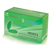 Чай Мента - при болки и подуване на стомаха, Bioherba, 20 филтъра
