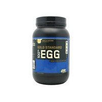 100% Egg Protein, Vanilla, 908 гр, Optimum Nutrition, HealthStore