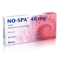 Но-Шпа - при коремни спазми, Sanofi, 40 mg, 24 табл.