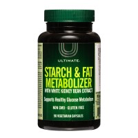 ULTIMATE Starch and Fat Metabolizer, Natural Factors, 90 V-капс.