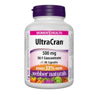 UltraCran Червена боровинка, Webber Naturals, 500 mg, 80 капс.