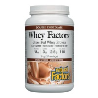 Whey Factors Grass Fed Пшеничен протеин - Шоколад, 1 кг.