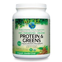 Whole Earth Sea 100 Fermented Organic Protein and Greens - Ванилия, 656 гр.