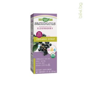 самбукус сироп,за деца,120,sambucus,sirop,for,kids,простуда