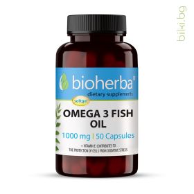 omega 3 fish oil, омега 3 рибено масло,рибено масло, омега-3 мастни киселини, сърдечно-съдова система, стави , зрение, нервна тъкан, хранителна добавка, капсули, биохерба