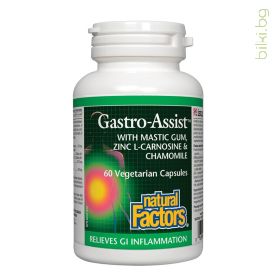 gastro assist, natural factors, гастро асист стомах, възпаление стомах алтернативно лечение, черва възпаление мастикс, gastro assist цена, билки възпаление стомах, стомашно-чревно възпаление, хранителна добавка стомашно възпаление