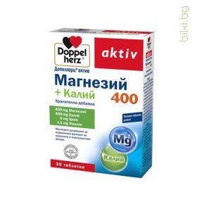 ДОПЕЛХЕРЦ АКТИВ, Магнезий, Калий, високо кръвно, нервна система, регулира кръвното, сърце