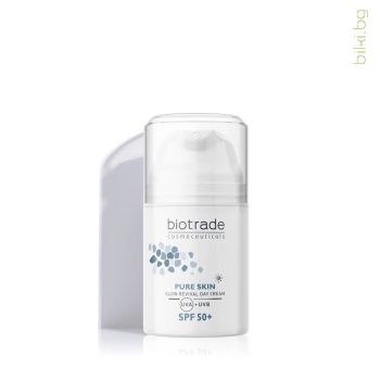 Pure Skin, Озаряващ крем, за лице, SPF50, 50 мл, слънцезащитен крем