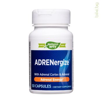 ADRENergize, Nature`s Way, 50 капсули