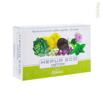 Hepur Eco Detox Детоксикация, Plantis, 20 ампули за пиене