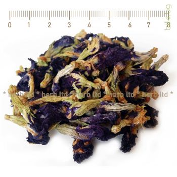 клитория тернатея, clitoria ternatea, син чай, пеперуден чай, butterfly pea tea