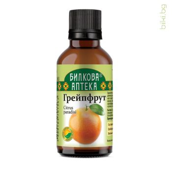 ТИНКТУРА Грейпфрут, Citrus paradise, обмяна, имунитет, тонус, антистрес, храносмилане