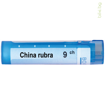 china rubra, boiron