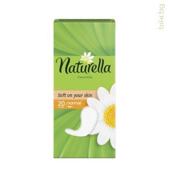 naturella, camomile, ежедневни дамски превръзки, еднократна употреба