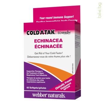 ехинацея, cold-a-tak, webber naturals, имунитет, имунна система