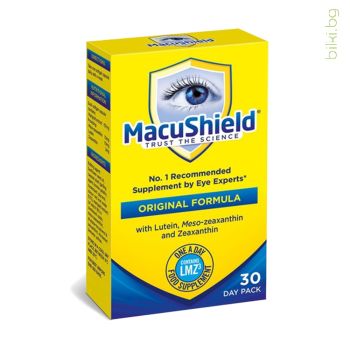 MacuShield, Макушилд, 30 капсули,витамини за очи,зрение,хранителна добавка за очи