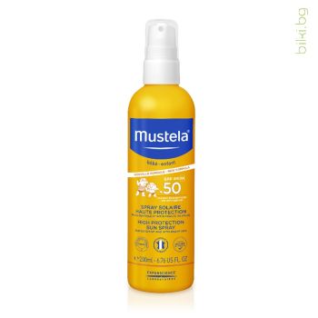 Mustela Слънцезащитен спрей SPF50