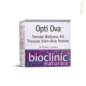 opti ova, опти ова, фертилитет формула жени, bioclinic naturals, 30 сашета