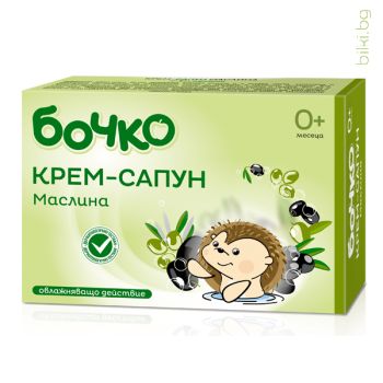 бочко baby крем сапун, пантенол зехтин  