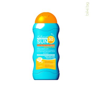 кокона,слънцезащитен крем, spf30, висок фактор