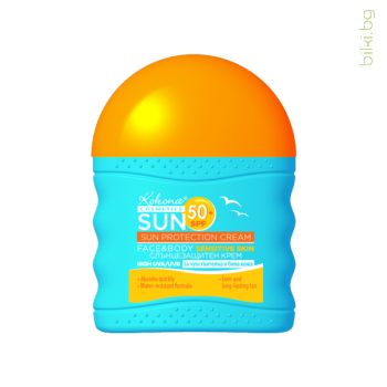 кокона,слънцезащитен крем, spf50+, висок фактор