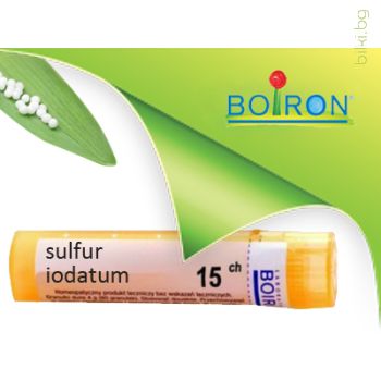 sulfur iodatum, boiron