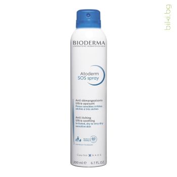 bioderma,atoderm,sos, spray,спрей,биодерма,атодерм,200 мл